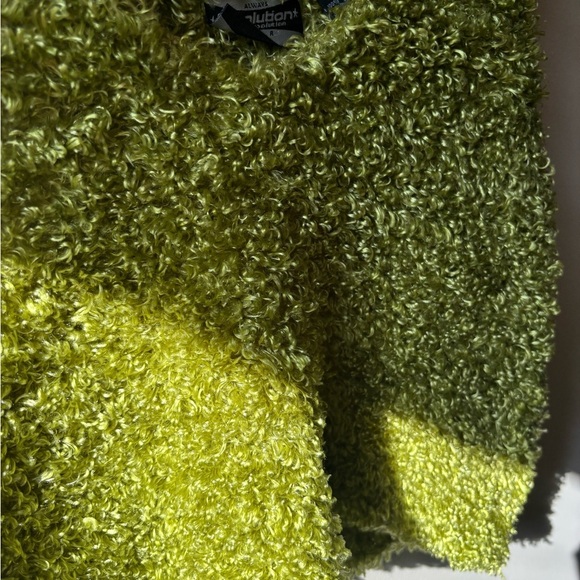 Green Fuzzy Retro Tank Top - Picture 5 of 9